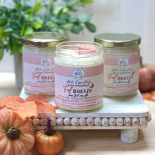 Brise d'automne ~ Bougie de soja naturelle coulée à la main, pot moyen
