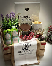 Amis et famille bienvenus ~ Coffret cadeau de Noël