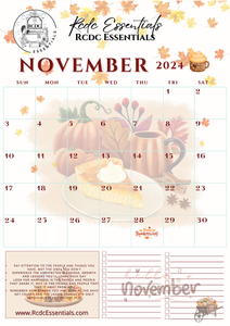 free download November 2024 calendar 