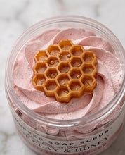 Pays des merveilles hivernales ~ Gommage au sucre et au savon fouetté