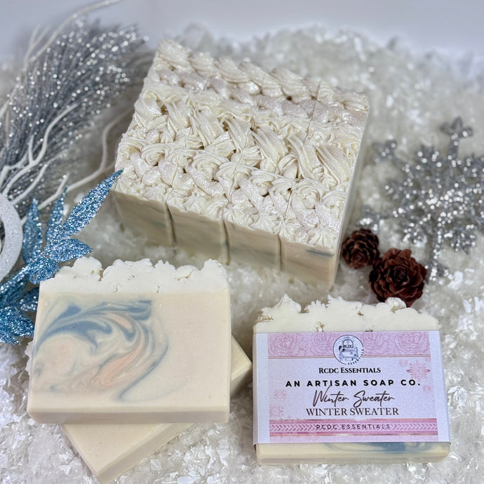 (2 End Cut LEFT) Winter Sweater ~ Handmade Cold Process Goat's Milk Bar Soap