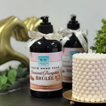 Jabón líquido y loción para manos con sabor a calabaza y caramelo brûlée
