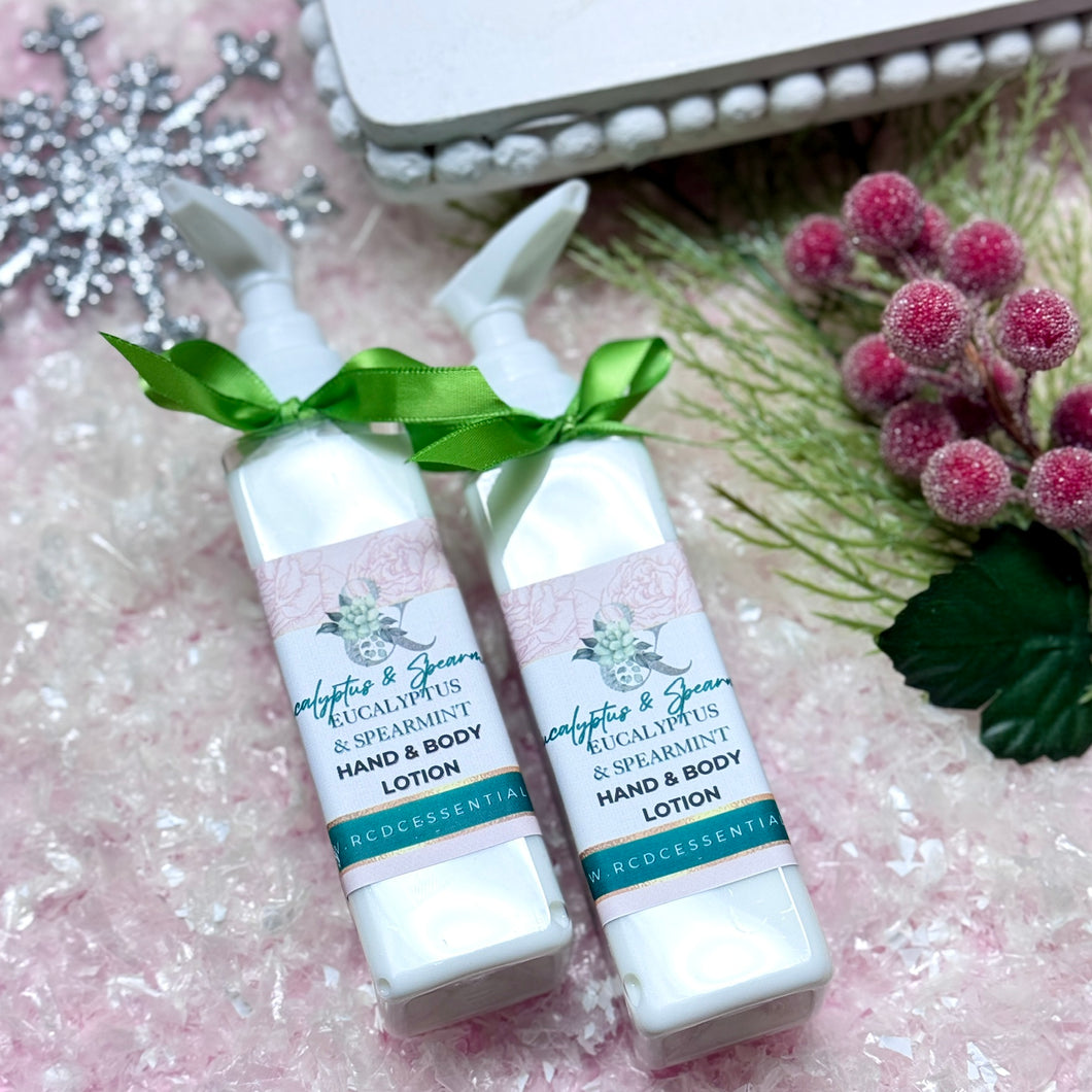 Eucalyptus & Spearmint ~ Luxury Natural Hand & Body Lotion