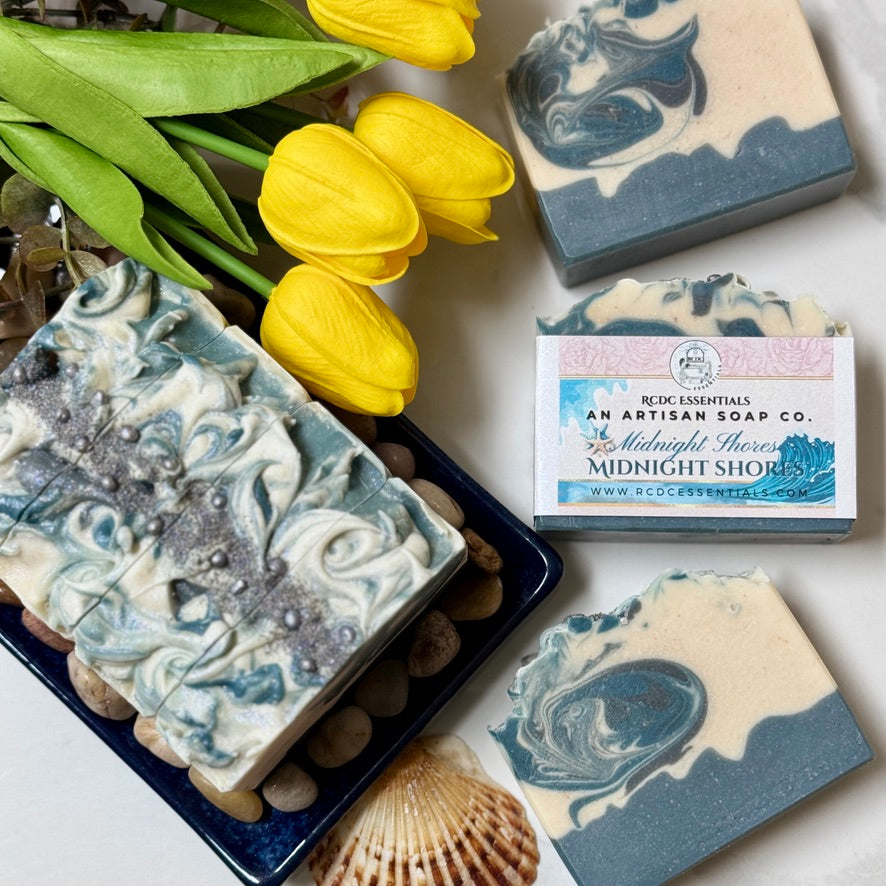 Midnight Shores ~ Natural Handmade Cold Process Soap