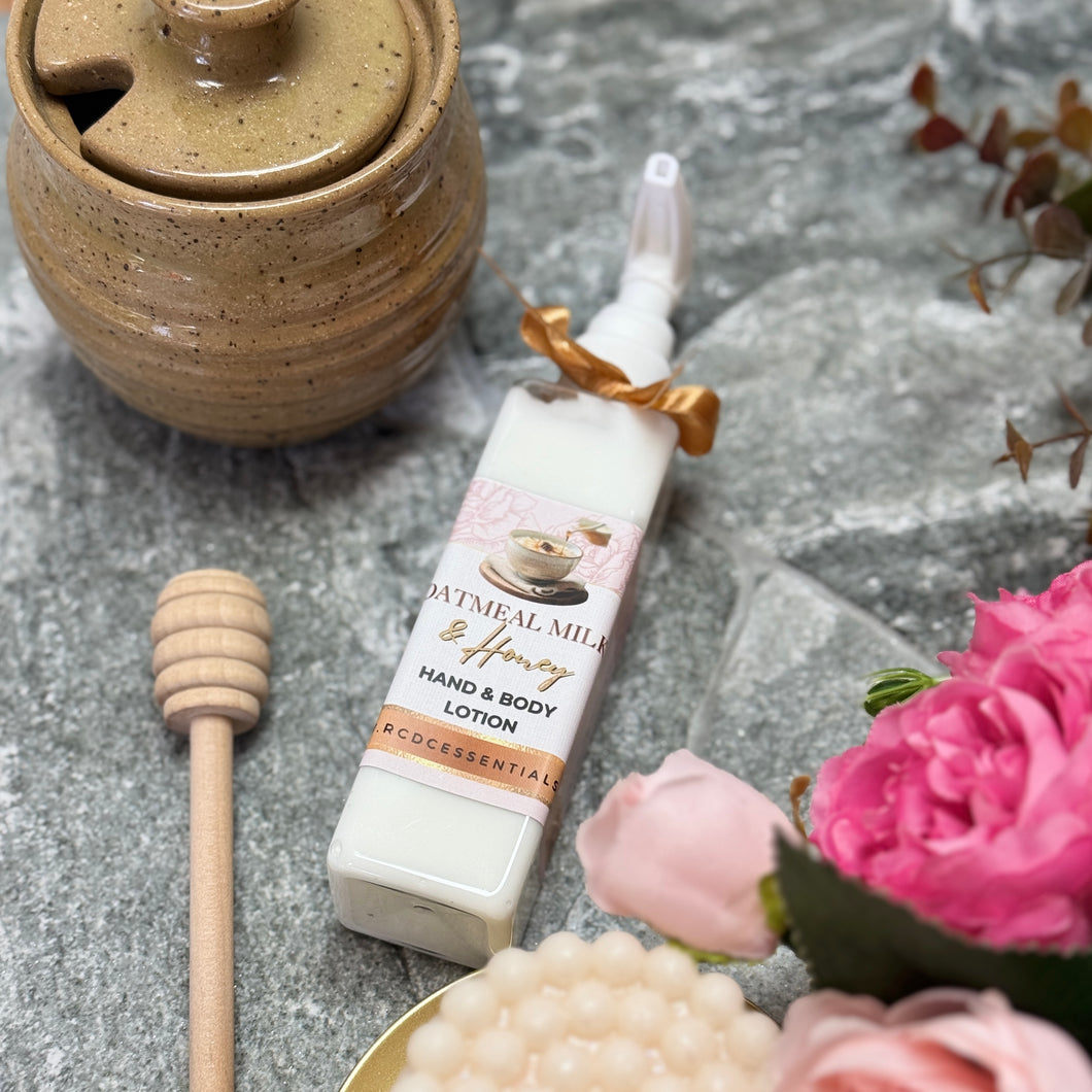 Lait d'avoine et miel ~ Lotion pour les mains et le corps