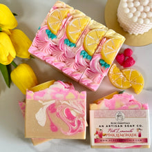 (Épuisé) Pink Lemonade ~ Savon naturel fabriqué à la main à froid
