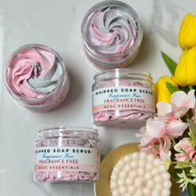 Cuarzo rosa ~ Exfoliante de azúcar y jabón batido