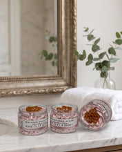 Pays des merveilles hivernales ~ Gommage au sucre et au savon fouetté