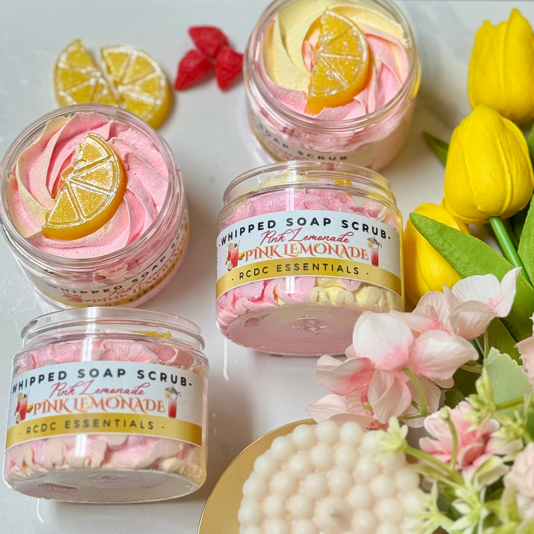 Pink Lemonade ~ Whipped Soap Sugar Scrub
