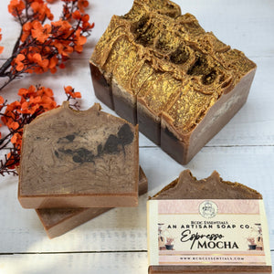 Espresso Mocha ~ Handmade Cold Process Goat's Milk Soap