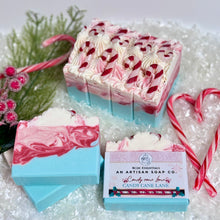 Candy Cane Lane ~ Handmade Cold Process Goat's Milk Bar Soap