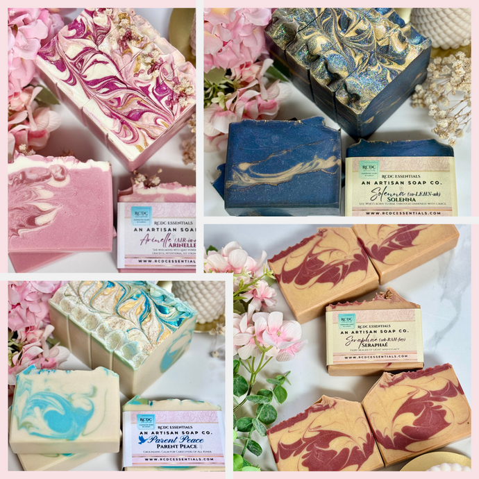 (SOLO QUEDA 1) Willow & Wisteria ~ Jabón natural elaborado a mano en frío