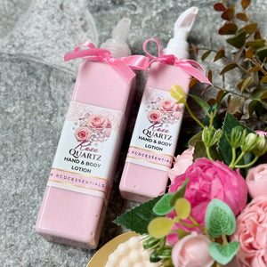 Quartz rose apaisant ~ Lotion naturelle pour les mains et le corps