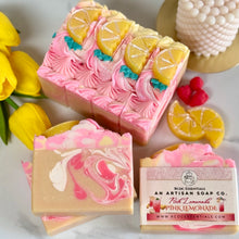 (Épuisé) Pink Lemonade ~ Savon naturel fabriqué à la main à froid