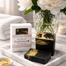 Dark Knight ~ Triple Milk Cold Process Soap