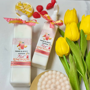 Limonada rosa ~ Loción natural para manos y cuerpo