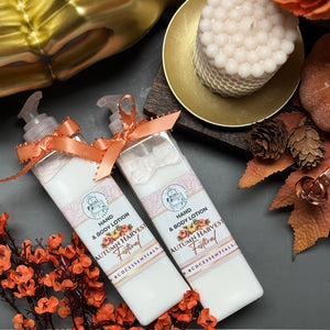 Festival de la Cosecha de Otoño ~ Loción Natural de Lujo para Manos y Cuerpo