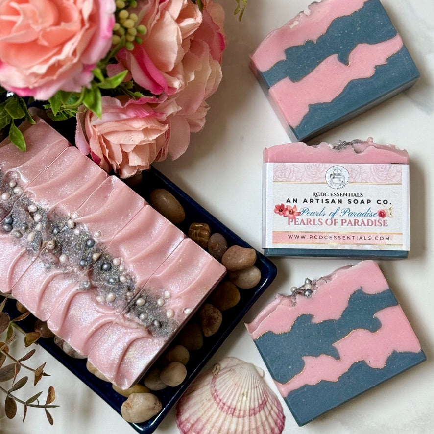 Pearls of Paradise ~ Natural Handmade Cold Process Soap