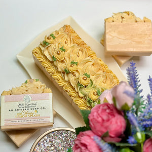 Citrusy Lemon Splash ~  Handmade Goats Milk Soap