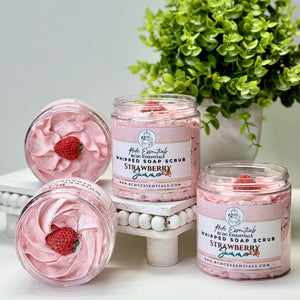 Strawberry Summer  ~ Whipped Soap Sugar Scrub