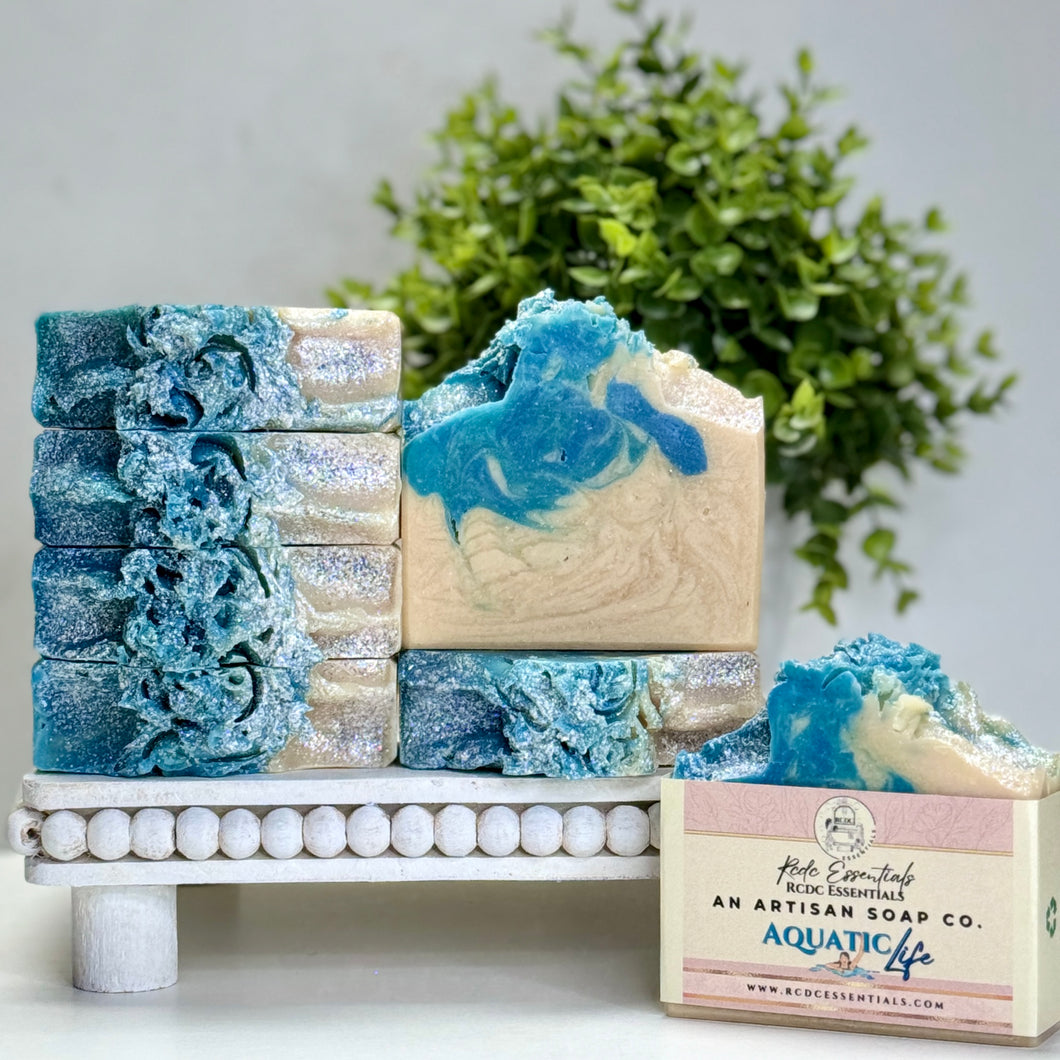 Aquatic Life ~ Handmade Cold Process Soap ( For Him)