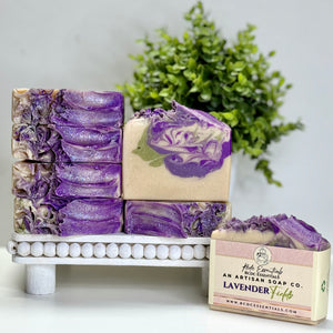 Lavender Fields ~ Handmade Goats Milk Cold Process Soap