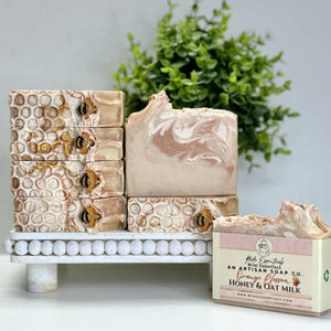 Orange Blossom Honey & Oat Milk ~ Handmade Cold Process Soap