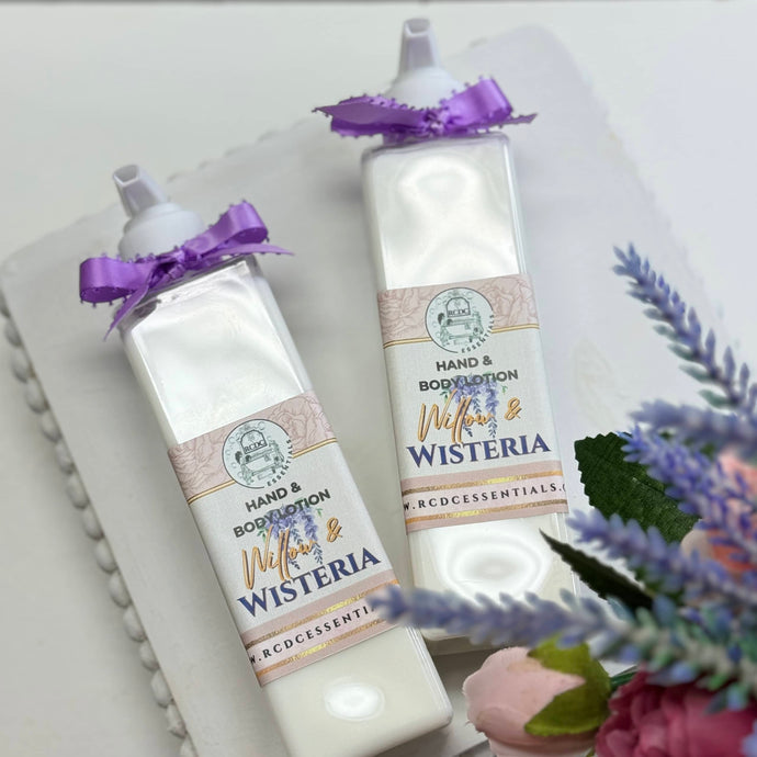 Willow & Wisteria ~ Luxury Natural Hand & Body Lotion