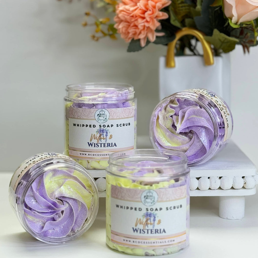 Willow & Wisteria  ~ Whipped Soap Sugar Scrub