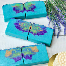 Peacock Feathers~ Handmade Cold Process Soap