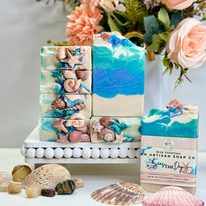 Seas The Day ~ Handmade Cold Process Milk Bar Soap