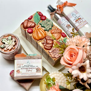 Autumn Harvest Festival ~  Handmade Cold Process Bar Soap