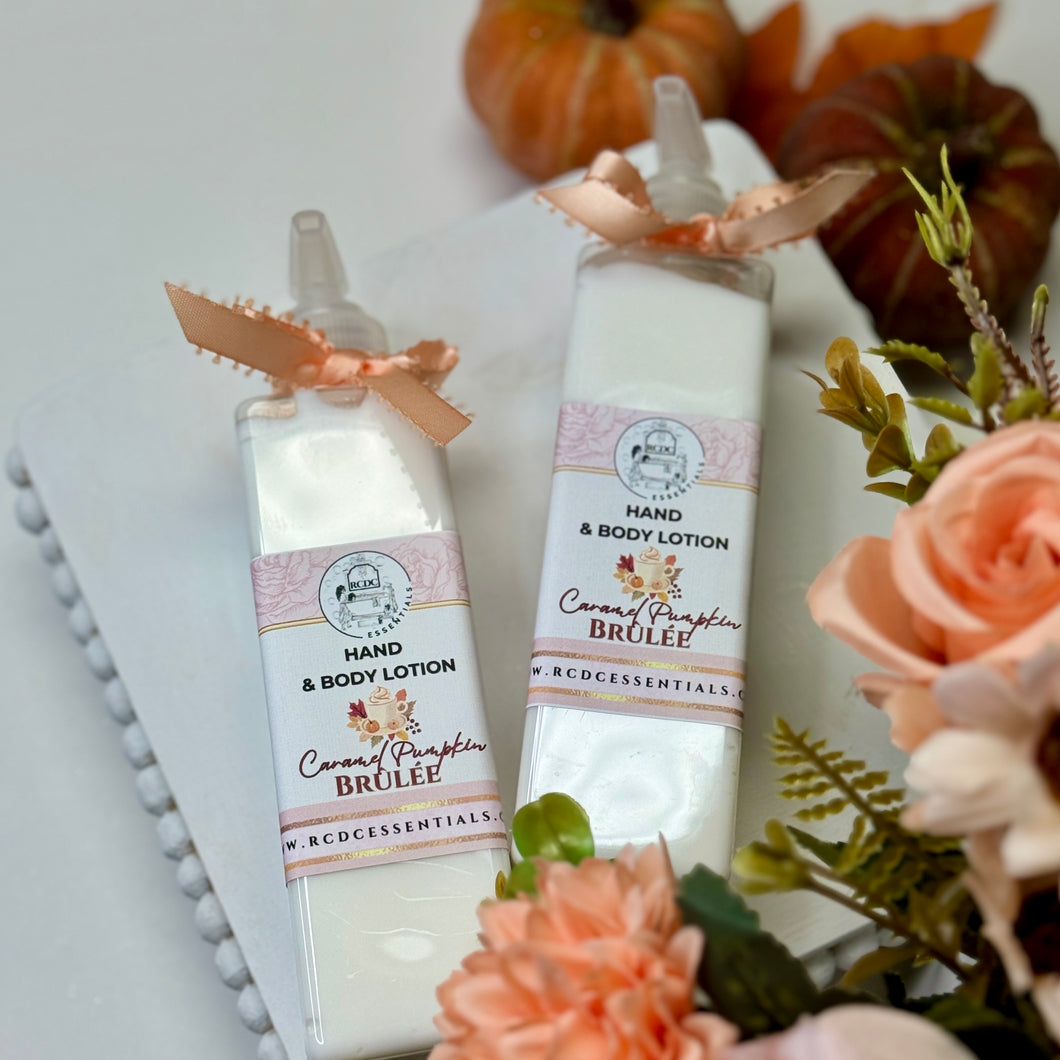 Caramel Pumpkin Brûlée ~ Luxury Natural Hand & Body Lotion