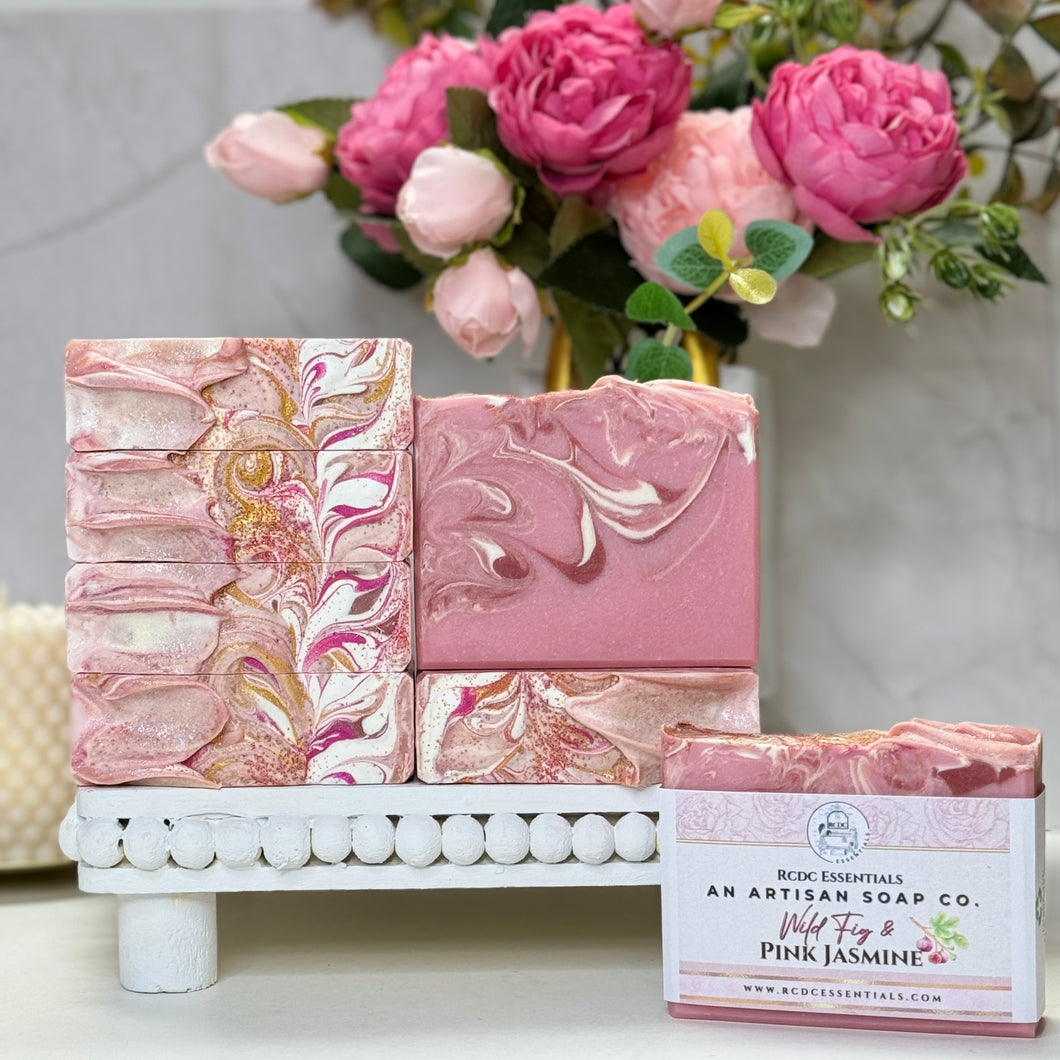 Wild Fig & Pink Jasmine ~ Natural Handmade Cold Process Soap