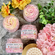 Limonada rosa ~ Exfoliante de azúcar y jabón batido