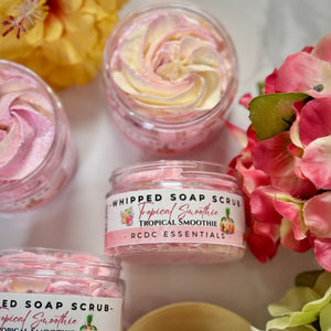 Limonada rosa ~ Exfoliante de azúcar y jabón batido