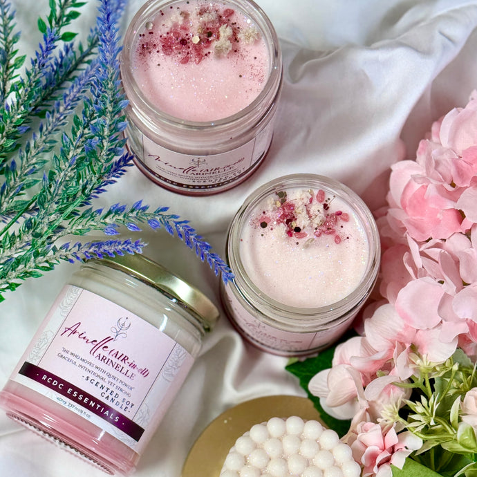 Limonada rosa ~ Vela de soja natural hecha a mano