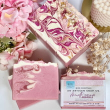 (Agotado) Limonada rosa ~ Jabón natural elaborado a mano en frío
