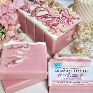 (Agotado) Limonada rosa ~ Jabón natural elaborado a mano en frío