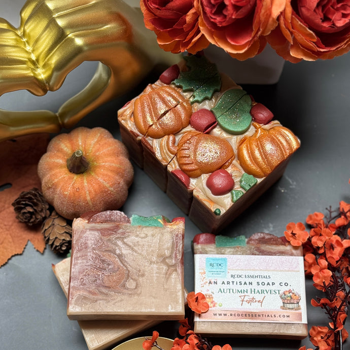 Autumn Harvest Festival ~  Handmade Cold Process Bar Soap