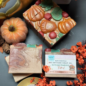 Autumn Harvest Festival ~  Handmade Cold Process Bar Soap