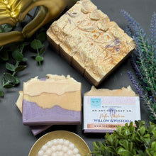 (SOLO QUEDA 1) Willow &amp; Wisteria ~ Jabón natural elaborado a mano en frío