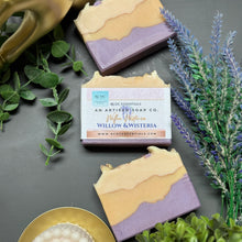 (SOLO QUEDA 1) Willow &amp; Wisteria ~ Jabón natural elaborado a mano en frío