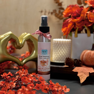 Spray para ambientes con aroma cálido de calabaza y especias