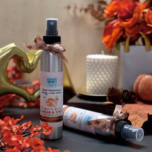 Spray para ambientes con jengibre y especias