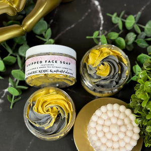 Bright As Day ~ Savon fouetté au curcuma pour le visage