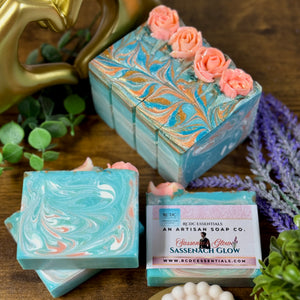 (IL NE RESTE QUE 1) Willow &amp; Wisteria ~ Savon naturel fabriqué à la main à froid