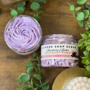 Surprisingly Blackberry Amber ~ Whipped Soap Sugar Scrub