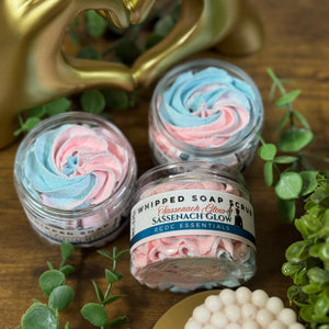 Sassenach Glow Outlander Inspired ~ Whipped Soap Sugar Scrub