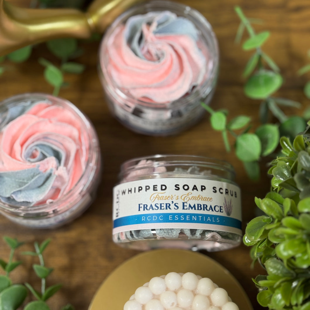 Fraser’s Embrace Outlander Inspired ~ Whipped Soap Sugar Scrub